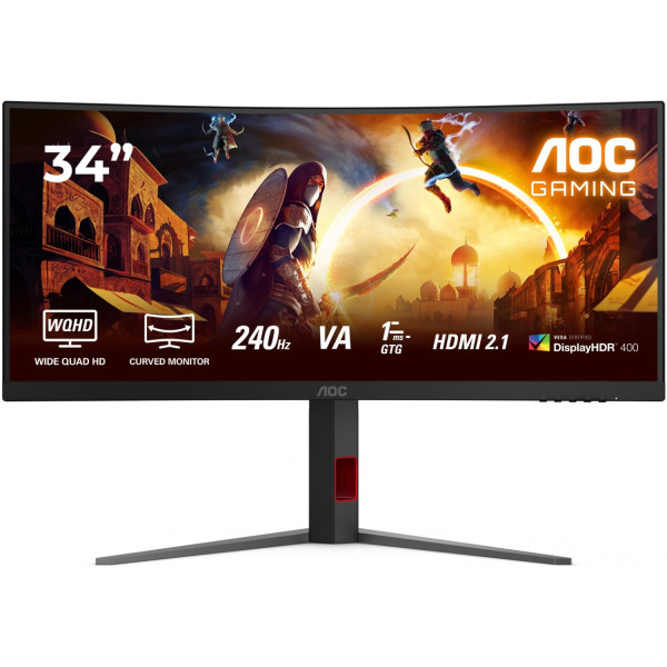AOC CU34G4Z - 34'' | Fast VA | UWQHD | 0.3ms | 240Hz