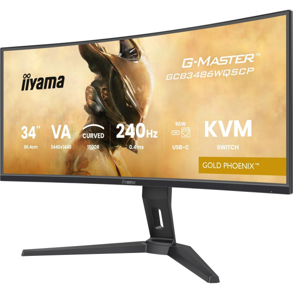 iiyama G-Master GCB3486WQSCP-B1 Gold Phoenix - 240Hz | UWQHD | 34'' | VA | 0,4ms