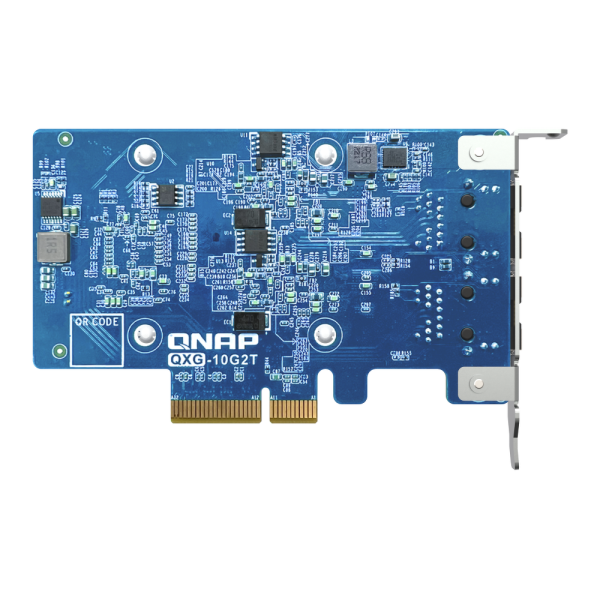 QNAP QXG-10G2T | 2-portowa karta rozszerzeń 10GbE Base-T dla QNAP/PC
