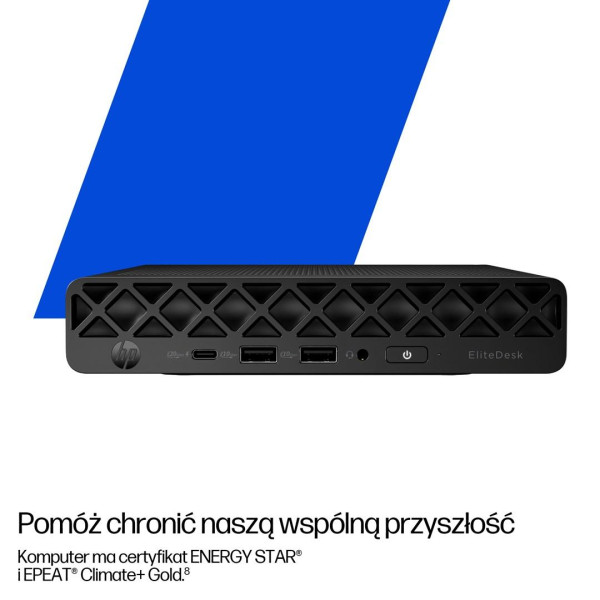 Komputer HP EliteDesk 8 Mini G1i 998Z8ET Ultra 5 235T 16GB 512SSD W11Pro