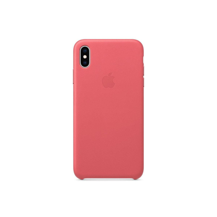 Apple iPhone XS Max Leather Case zgaszony róż (MTEX2ZM/A)
