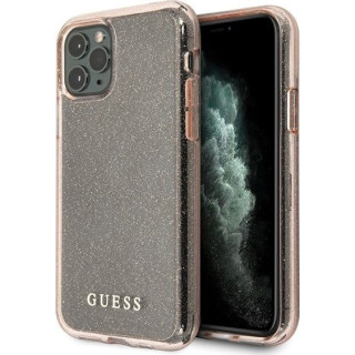 Guess Glitter Case iPhone 11 Pro pink (GUHCN58PCGLPI)