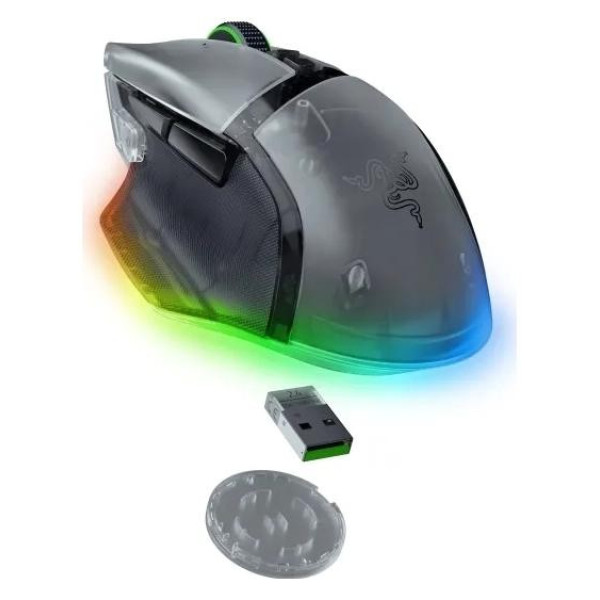 Razer Basilisk V3 Pro 35K Phantom White