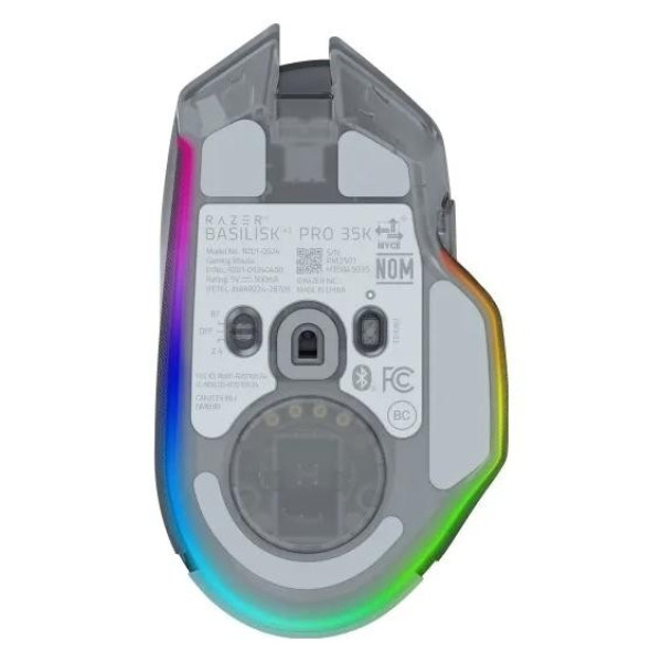 Razer Basilisk V3 Pro 35K Phantom White