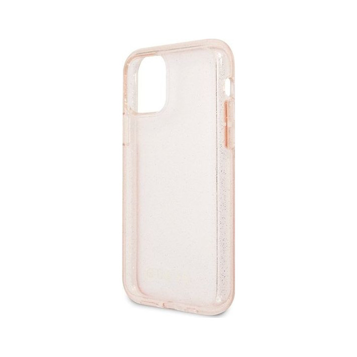 Guess Glitter Case iPhone 11 Pro pink (GUHCN58PCGLPI)