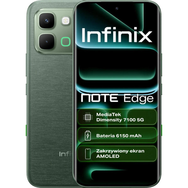 Telefon Infinix Note Edge 8/256GB Silk Green