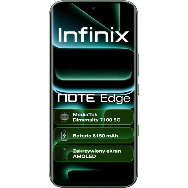 Telefon Infinix Note Edge 8/256GB Silk Green