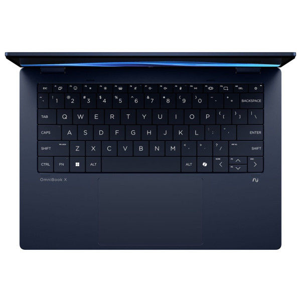 Laptop HP OmniBook X Flip -Ultra 7 258V | 14''-2K-OLED-Dotyk | 32GB | 1TB | W11H | Granatowy