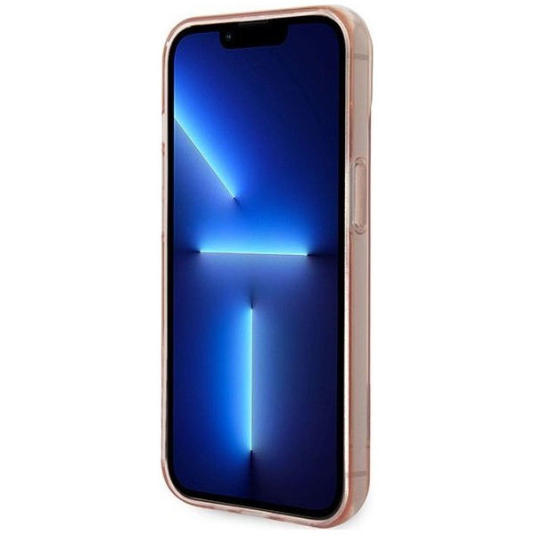 Guess Translucent do iPhone 14 Plus (różowy)