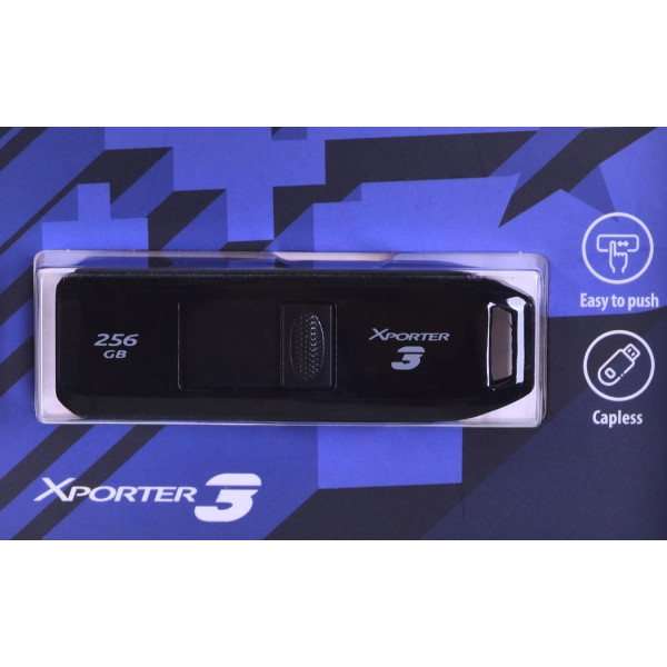 Patriot Xporter 3 256GB Type A USB 3.2 chowany czarny