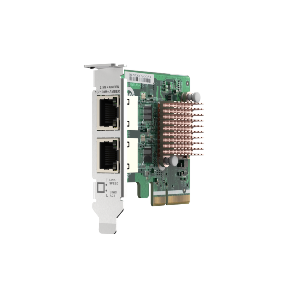 QNAP QXG-2G2T-I225 | 2-portowa karta rozszerzeń 2,5GbE RJ45 dla QNAP/PC