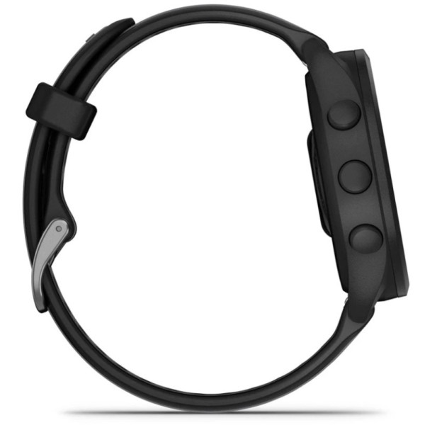Garmin Forerunner 165 z czujnikiem tętna HRM Elevate Ox (czarna koperta / łupkowy pasek)