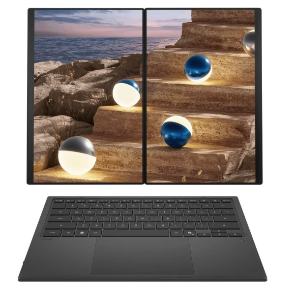 Laptop ASUS ZenBook Duo OLED UX8407AA-SN129X - Ultra 7-355 | 14'' 3K 144Hz | Dotyk | 32GB | 1TB | W11Pro