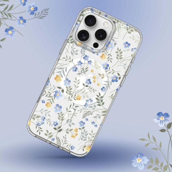 Tech-Protect Magmood iPhone 16 Pro Spring Flowers