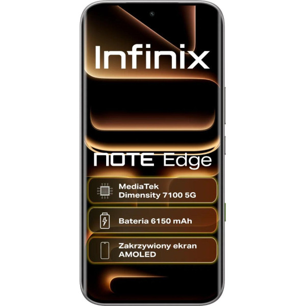 Telefon Infinix Note Edge 8/256GB Lunar Titanium