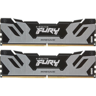 KINGSTON DDR5 96GB 6000MT/s CL32 DIMM (Kit of 2) FURY Renegade Silver XMP