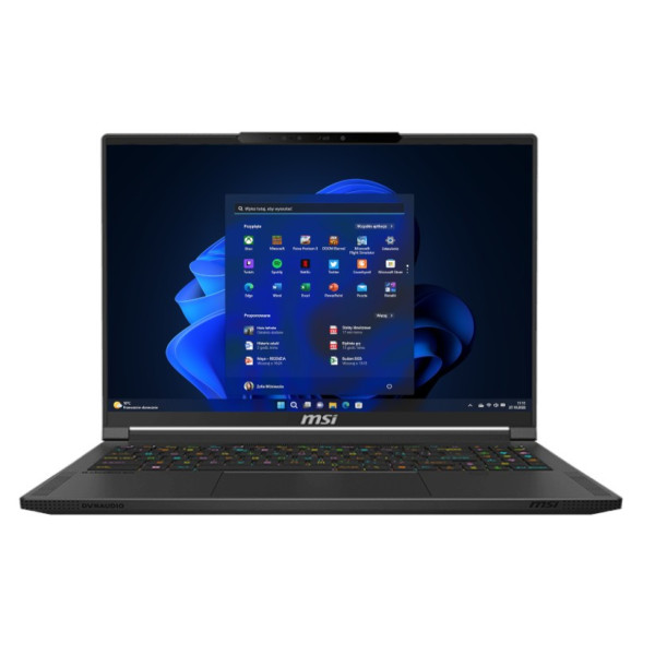 Laptop MSI Stealth A16 AI+ A3XWHG-042PL Ryzen AI 9 HX 370 16" QHD+ OLED 240hz 32GB 2000SSD RTX5070Ti DLSS 4 W11Pro