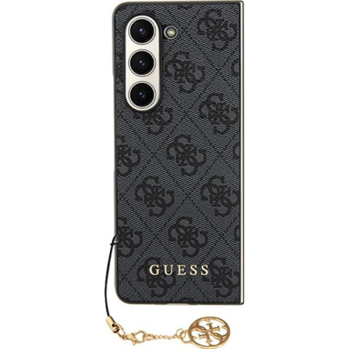 Guess 4G Charms Collection - Etui do Samsung Galaxy Z Fold 5 (szary)