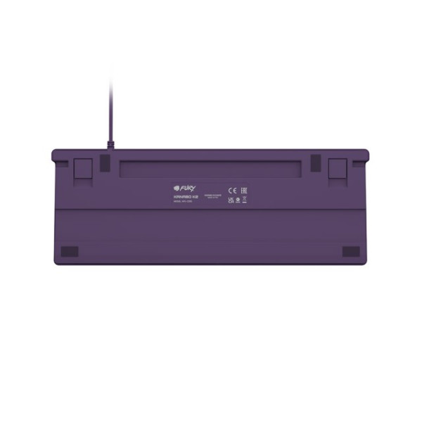 Fury Kanabo K2 US białe podświetlenie mechaniczna szaro-fioletowa