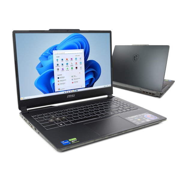 Laptop MSI Cyborg 15 A13VE-2416XPL - i5-13420H | 15,6'' | 16GB | 512GB | NoOS | RTX 4050 | Czarny