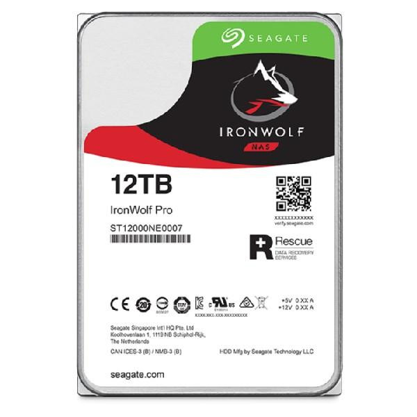 Seagate IronWolf Pro ST12000NT001 12TB SATA