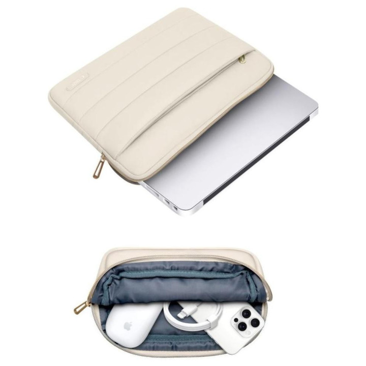 Tech-Protect Puffy 15''-16'' piaskowy