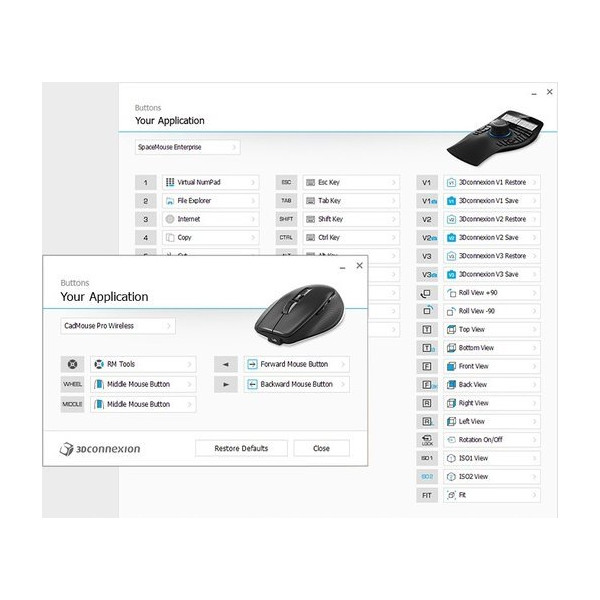3DConnexion SpaceMouse Enterprise Kit 2