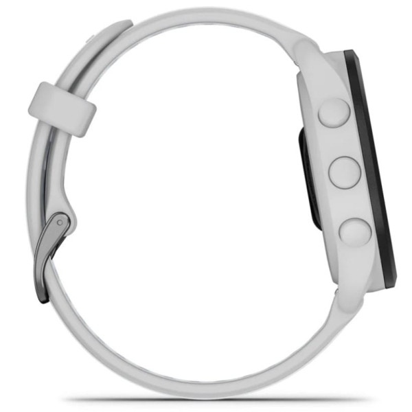 Garmin Forerunner 165 z czujnikiem tętna HRM Elevate Ox (mglistoszara koperta / kamiennobiały pasek)