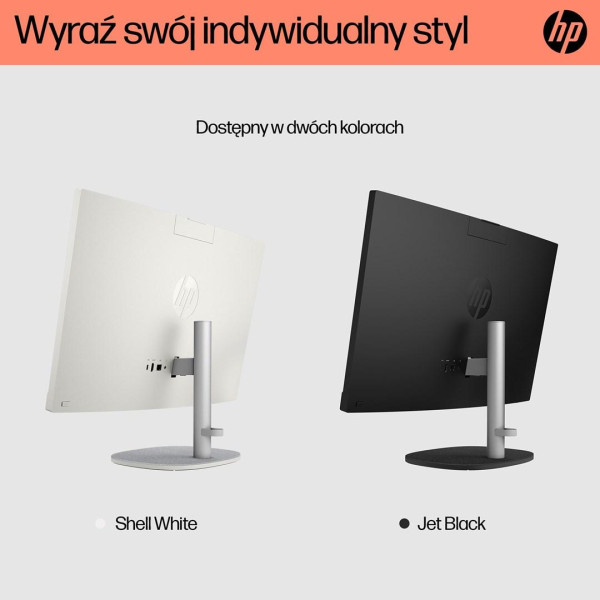 HP AIO 24-cr0144nw Ryzen 3 7320U 23.8 FHD IPS 250nits AG 8GB LPDDR5 SSD512 Radeon 610M Cam720p kB+Mouse Win11 Shell White 2Y