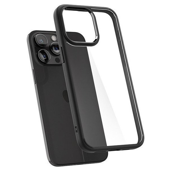 Spigen Ultra Hybrid iPhone 15 Pro Max Matte Black