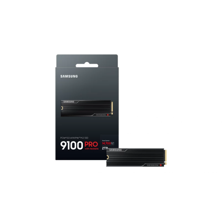 Dysk SSD Samsung 9100 PRO Heatsink 2000GB MZ-VAP2T0CW PCIe Gen 5.0 NVMe