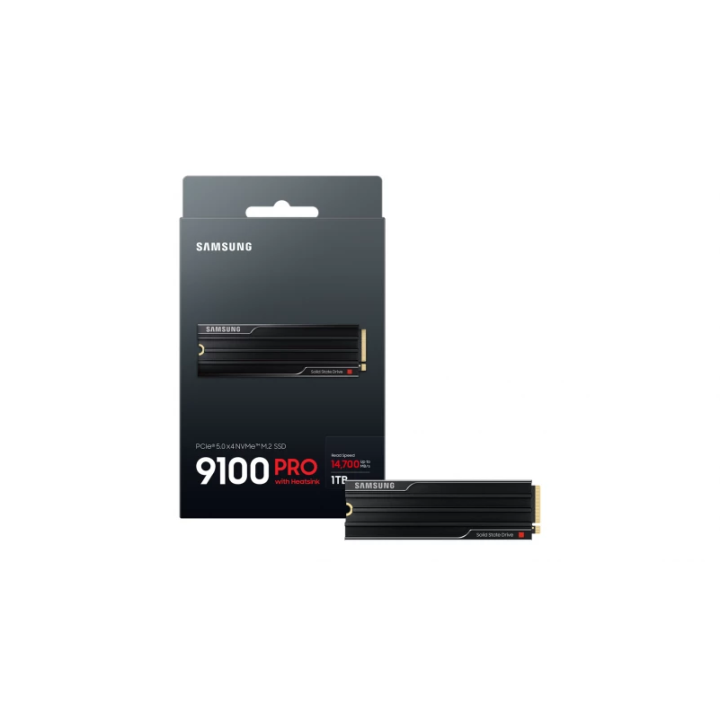 Dysk SSD Samsung 9100 PRO Heatsink 1000GB MZ-VAP1T0CW PCIe Gen 5.0 NVMe