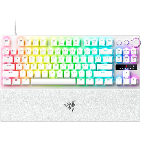 Klawiatura Razer Hunstman V3 Pro Tenkeyless biała RZ03-04981700-R3M1