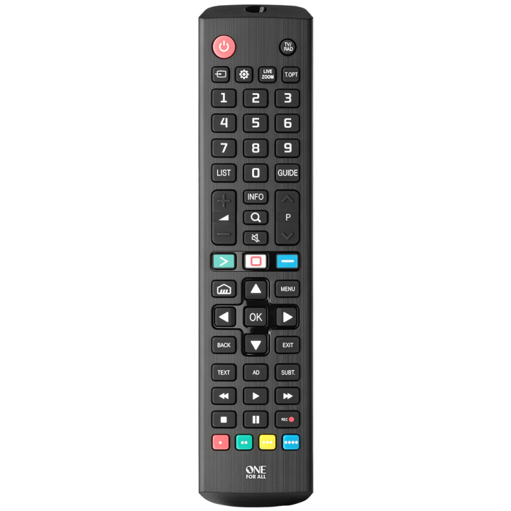 Pilot URC4911 One For All - dedykowany do obsługi TV LG