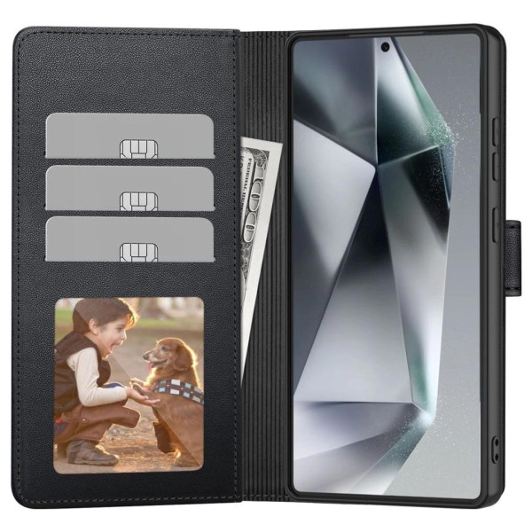 Tech-Protect Wallet Galaxy S25 Edge black