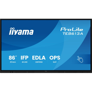 Monitor interaktywny iiyama TE8613A-B1AG 86" 4K UHD IPS Touch Android 14