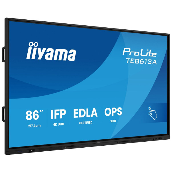 Monitor interaktywny iiyama TE8613A-B1AG 86" 4K UHD IPS Touch Android 14