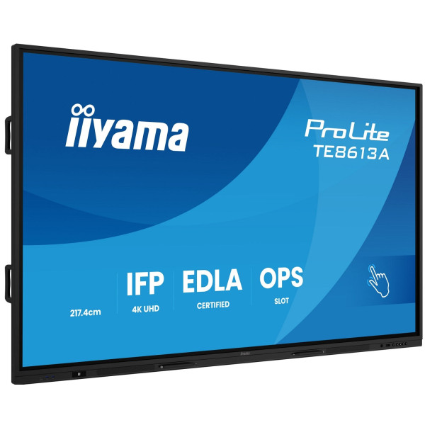 Monitor interaktywny iiyama TE8613A-B1AG 86" 4K UHD IPS Touch Android 14