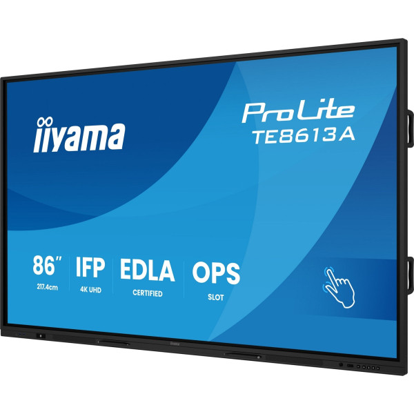 Monitor interaktywny iiyama TE8613A-B1AG 86" 4K UHD IPS Touch Android 14