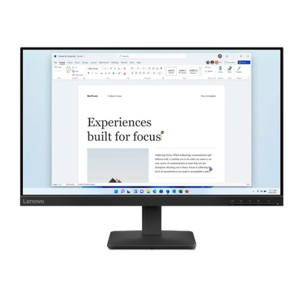 Lenovo L24-4e - 100Hz | Full HD | 24''