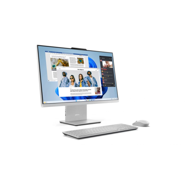 Lenovo IdeaCentre AIO 3 27 - Core i5-13420H | 27''-QHD-99% sRGB | 16GB | 512GB | Indukcja | Win11Home | Cloud Grey