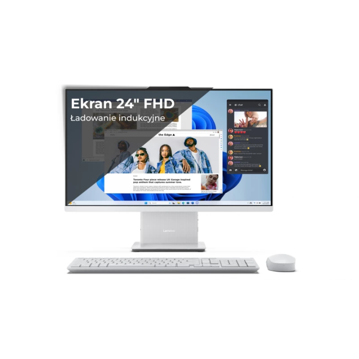 Komputer AiO Lenovo IdeaCentre 24IRH9 F0HN00SHPB i3-1315U 23,8" FHD 100Hz 8GB 512SSD W11