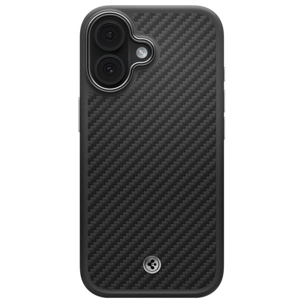 Spigen Enzo Aramid ”T” MAG Magsafe iPhone 17 black/silver