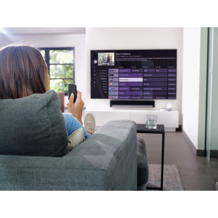 Zamiennik pilota One For All URC1110 do Apple TV HD i 4K IR / BT Czarny