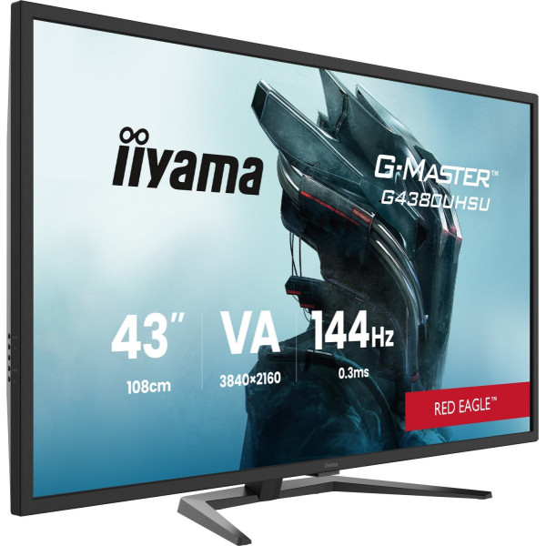 iiyama G-Master G4380UHSU-B2 Red Eagle - 144Hz | 4K | VA | 42.5''