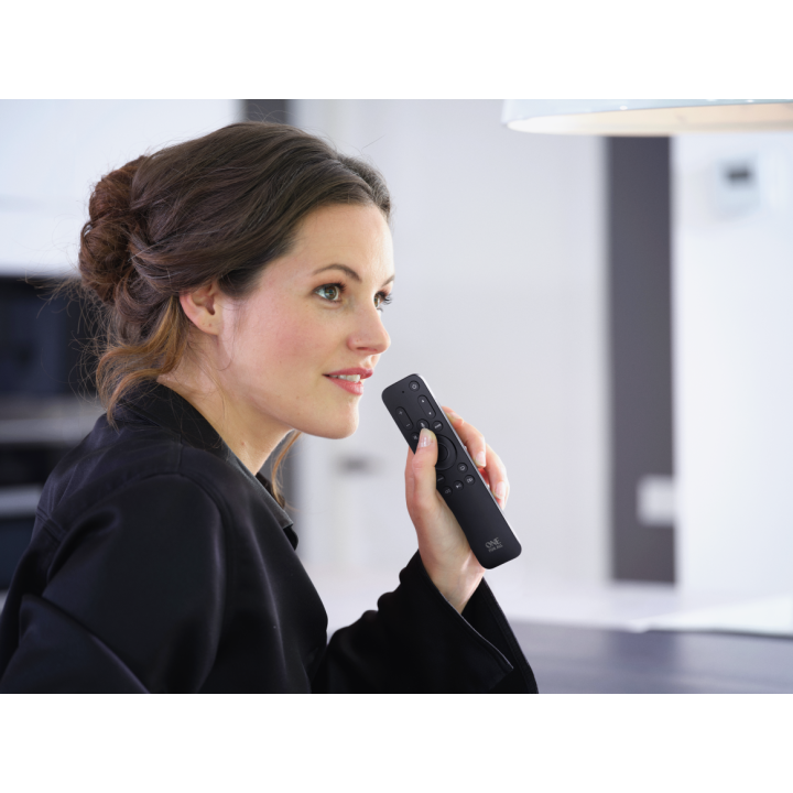 Zamiennik pilota One For All URC1110 do Apple TV HD i 4K IR / BT Czarny