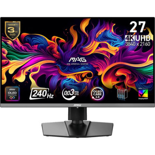 MSI MAG 272UP QD-OLED X24 - 240Hz | 4K | QD-OLED | 26.5''