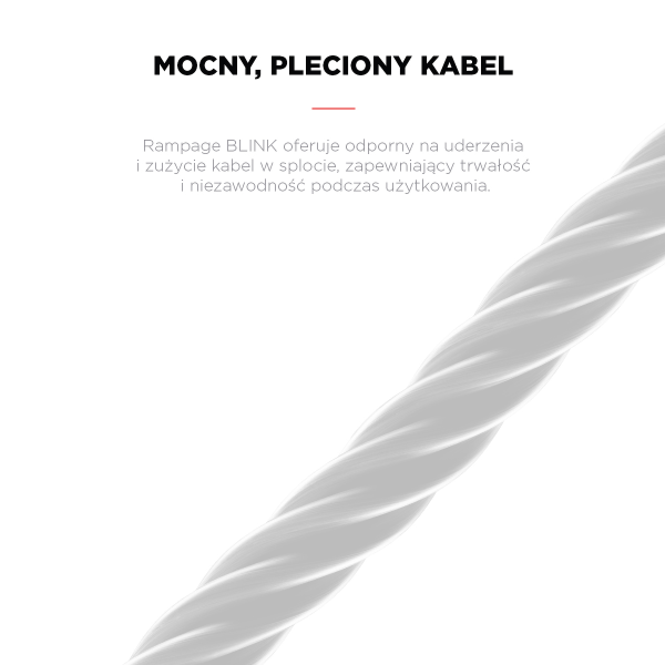 Rampage BLINK USB | 12800 DPI | RGB | sensor optyczny | różowy