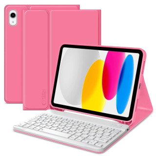 Tech-Protect SC Pen + Keyboard do iPad 10.9” 10 / 2022 / 11” 11 / 2025 magenta