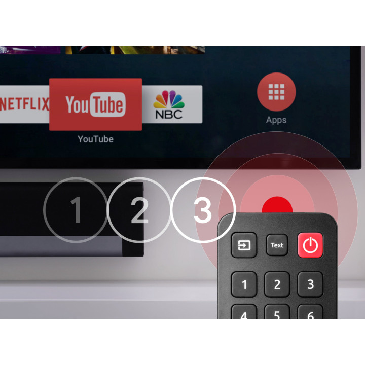 Pilot URC4922 One For All - dedykowany do obsługi TV TCL / THOMSON